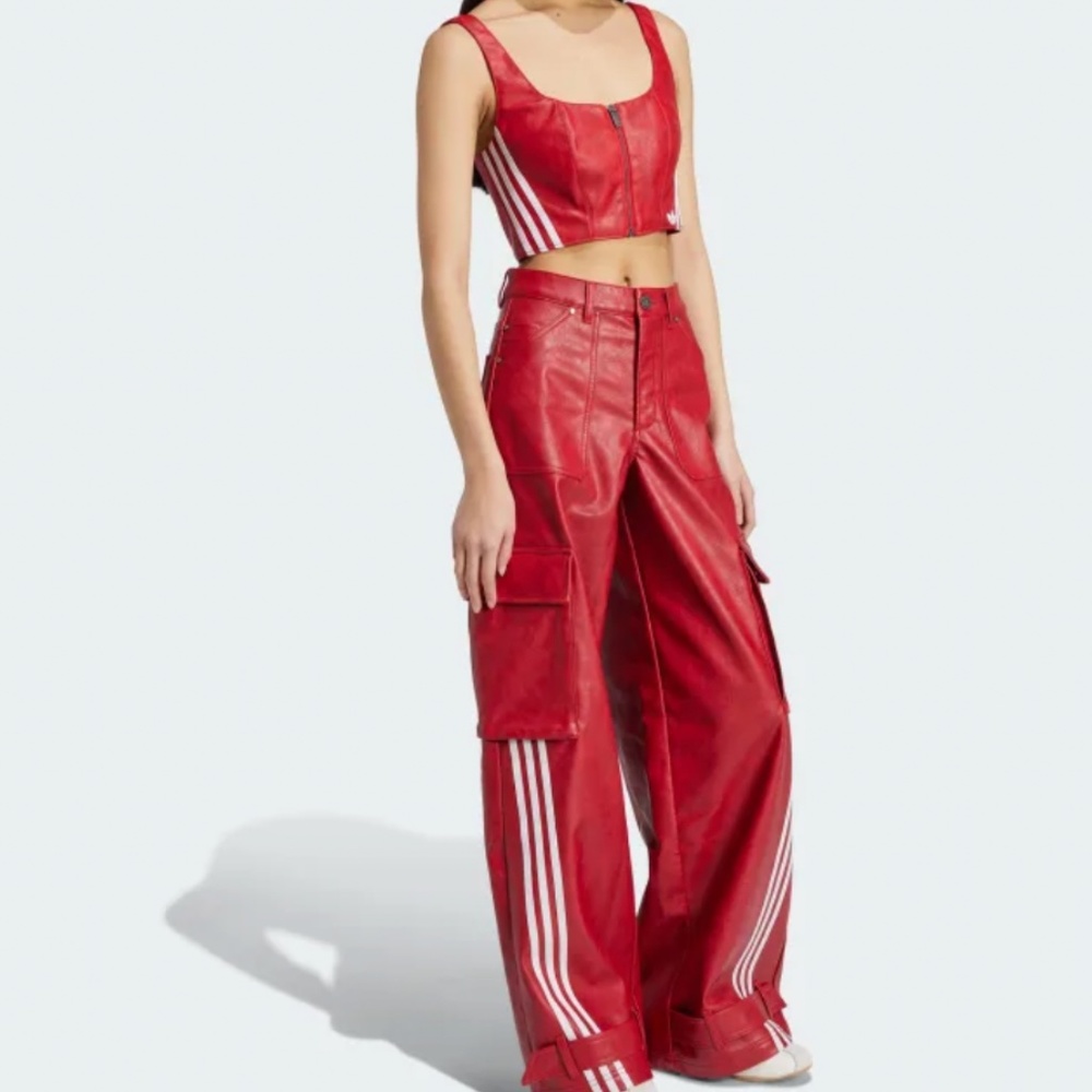 ADILENIUM SEASON 3 VINTAGE FAUX LEATHER PANTS